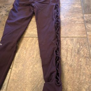 Alo Yoga High Waisted Interlace Leggings
